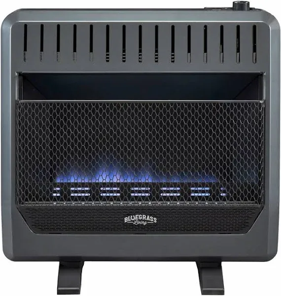 Bluegrass Living 30000BTU Propane Gas Space Heater w/Blower & Feet (Open Box)