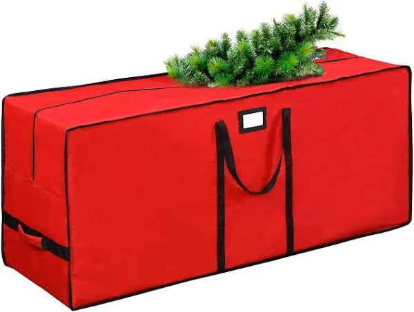 Christmas Tree Storage Bag, Waterproof Christmas Tree Storage, 47&#034;x15&#034;x20&#034; Red