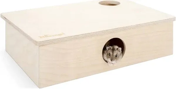 Multi-Chamber Hamster House Maze: - Multi-Room Hideouts &amp; Tunnel Exploring To...