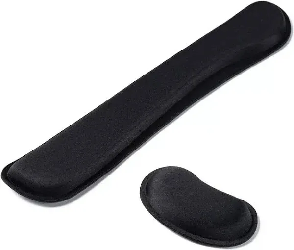 Gimars FBA_GM-115 Memory Foam Set Keyboard and Mouse Wrist Rest Pad