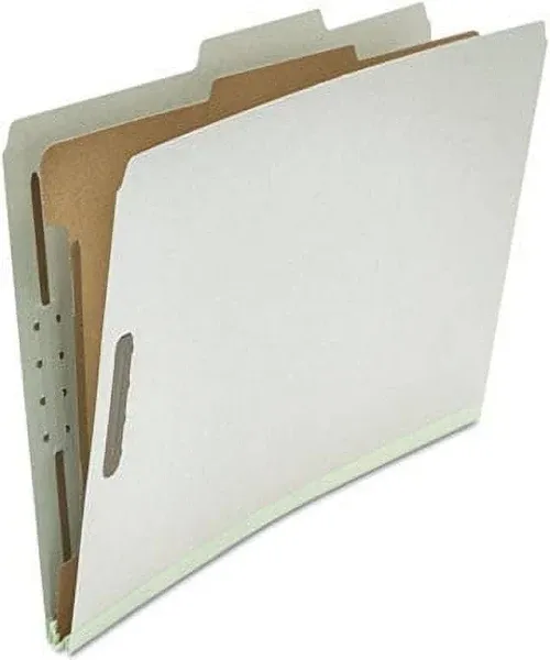 Universal Four-Section Pressboard Classification Folders