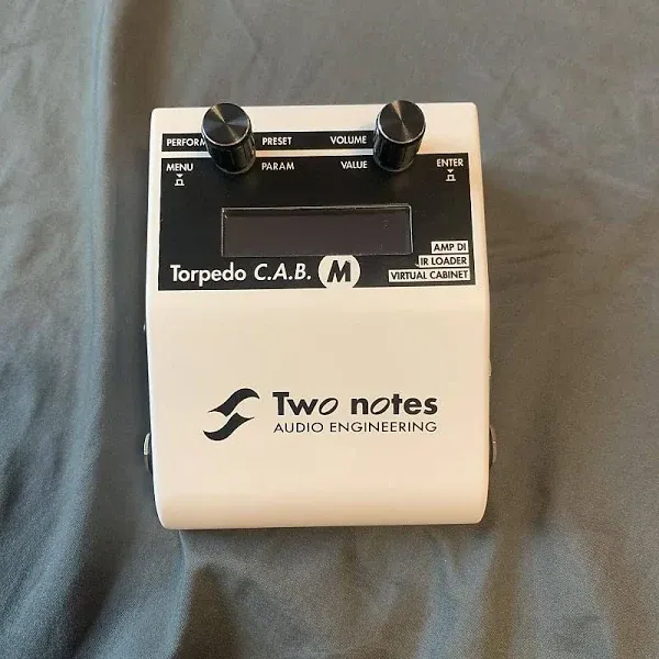 Two Notes Torpedo C.A.B. M+ Speaker Simulator Pedal