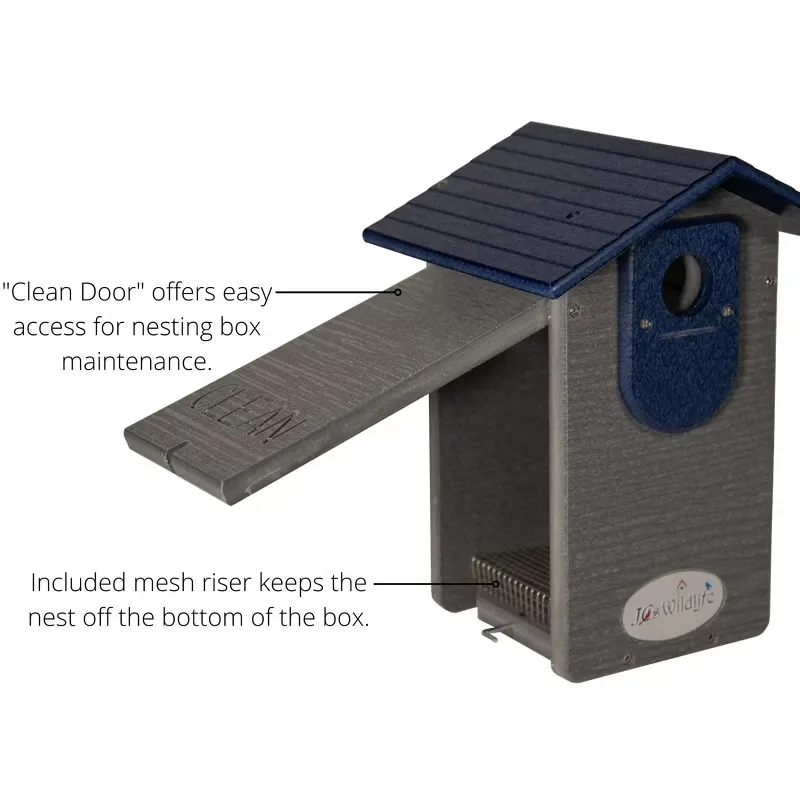 JCS Wildlife Ultimate Bluebird House - Mounting Pole Bundles Available!