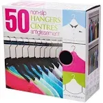 Flocked Hangers - Two 50-Packs