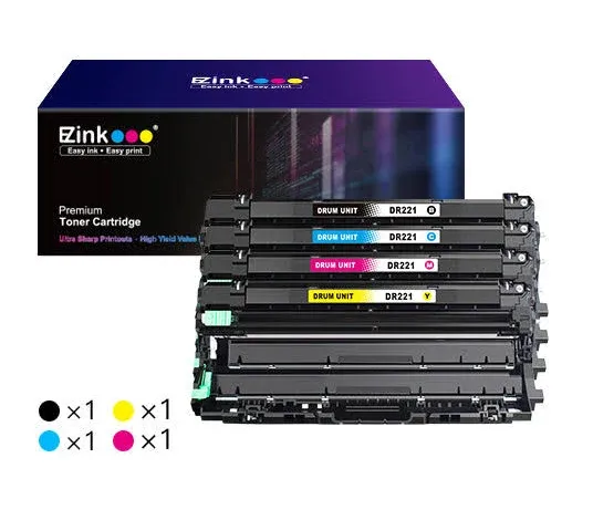 E-Z Ink Remanufactured Drum Unit for Brother DR221 DR-221 DR221CL