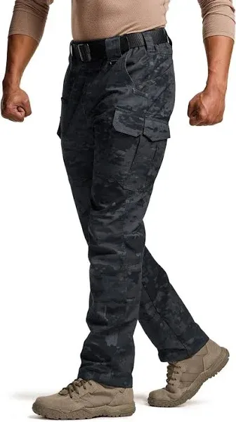 CQR Men's Lightweight Water Resistant Ripstop Tactical Pants