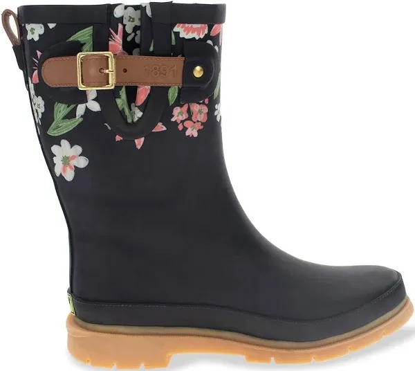 Western Chief Women's Brushed Petals Mid Rain Boots