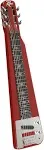 Rogue RLS-1 Lap Steel Guitar with Stand and Gig Bag Metallic Red