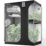 AC Infinity CLOUDLAB 632D, 2-in-1 Advance Grow Tent 3X2, 2000D Mylar Canvas, 36" x 24" x 72"