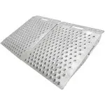 Titan Ramps 29" x 24" Aluminum Dual Punch Plate Shed Ramps