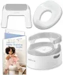 Jool Baby Potty Training Kit - Includes Toddler Potty Chair, Potty Seat for Toilet, Step Stool & Bonus Potty Training Guide