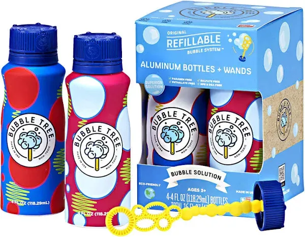 Bubble Tree Bubble Refillable Bottles