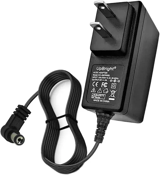 UpBright 12V AC/DC Adapter Compatible with Casio Privia PX-100 PX-110 PX-120 PX-200 PX-300 PX-310 PX-320 PX-500L WK-1200 WK-1250 WK-1300 WK-1350 CT640 CTK-5000 CPS85 Piano Keyboard AD-12MLA(U) FC2