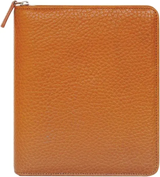 FranklinCovey Alex Leather Zipper Binder