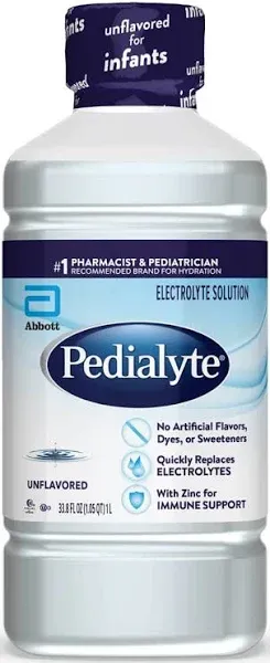 Pedialyte Electrolyte Solution Unflavored