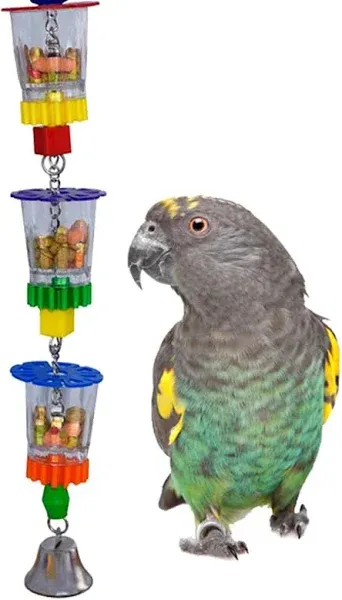 Super Bird Creations Bottoms Up Foraging Bird Toy