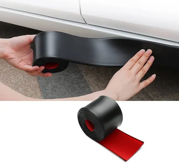 13ft*3.15in Side skirts for cars universal,side skirt Cars Protector Black 