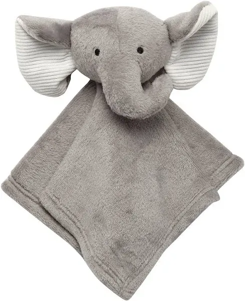 Lambs & Ivy Gray Elephant Soft Baby/Child/Toddler Plush Lovey Security Blanket