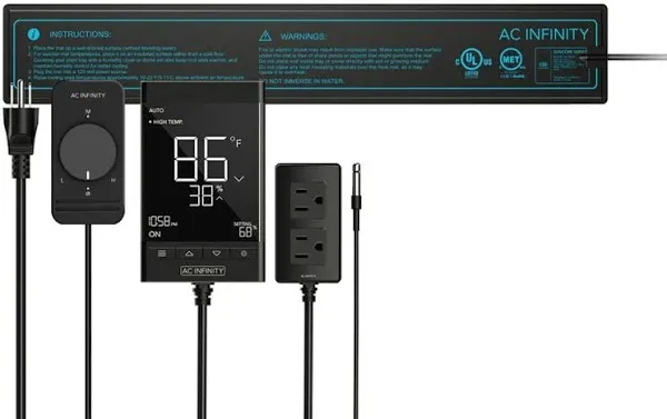 AC Infinity Suncore T1 Seedling Heat Mat