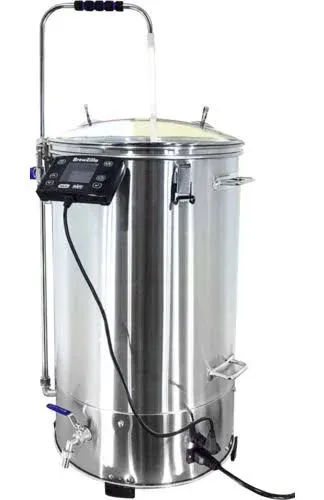 KegLand BrewZilla All Grain Brewing System | Gen 4 | Integrated Pump | Includes Wort Chiller | WiFi | Bluetooth| Rapt | 65L | 17.1g | 220V