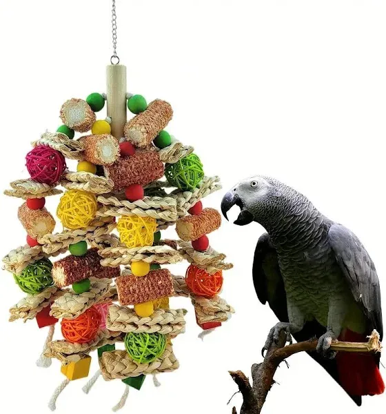 Parrot Toys Natural Corn COB Chew Bird Toys