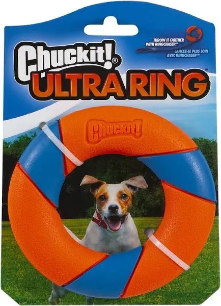 Chuckit! Ultra Ring Dog Toy Ringchaser Replacement Chase &amp; Fetch Spin Roll Toss