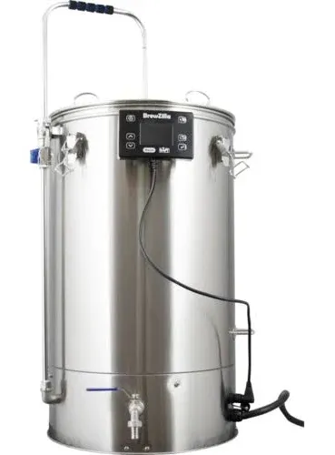 KegLand BrewZilla All Grain Brewing System | Gen 4 | Integrated Pump | Includes Wort Chiller | WiFi | Bluetooth| Rapt | 65L | 17.1g | 220V