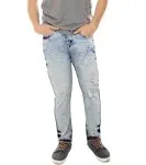 Xray Jeans Boy's Slim Look Ripped Denim Jeans Light Wash Denim / 18