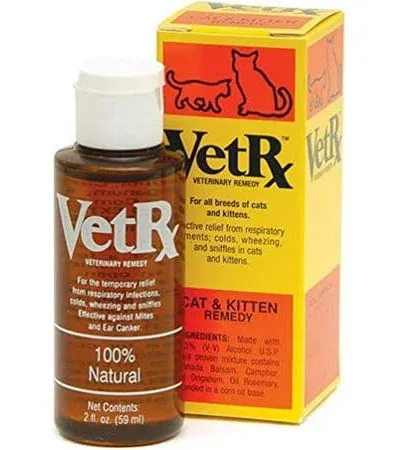 VET RX Sneezing Cold Cough and Allergies for Cat & Kitten