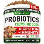 StrellaLab Probiotics Dog Treats