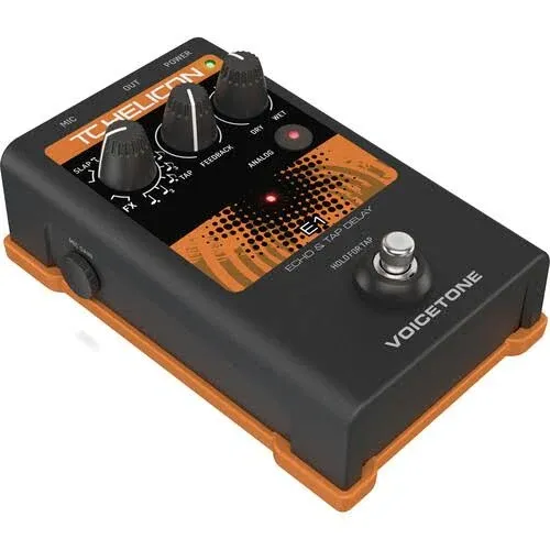 TC-Helicon VoiceTone E1 Vocal Echo FX Pedal