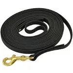 Signature K9 Biothane Long Line, 15-Feet x 5/8-Inch, Black