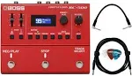 Boss RC-500 Loop Station w/ Instrument Cables