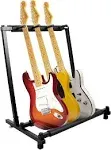 Iron Guitar Stand Multi-Guitar Display Rack Bass Folding Stand Band Stage Bas...