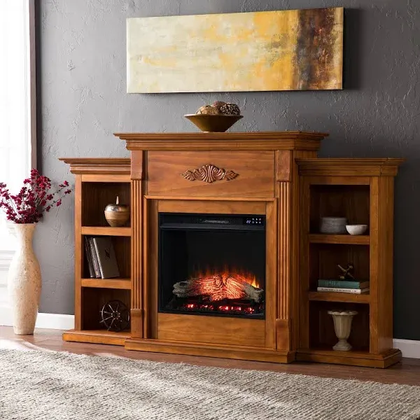 Southern Enterprises Furniture Harkdale Electric Fireplace