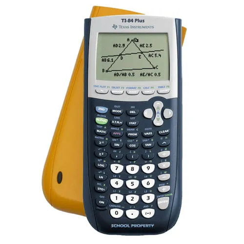 Texas Instruments 84 Plus Graphing Calculator - White