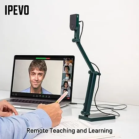 IPEVO V4K Ultra High Definition USB Document Camera