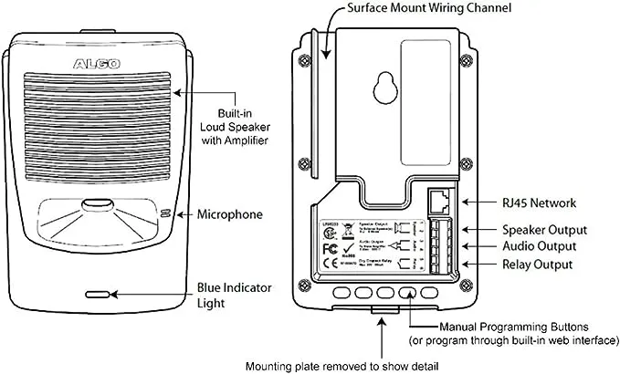 Algo 8180 IP Paging and SIP Loud Ringer Audio Alerter