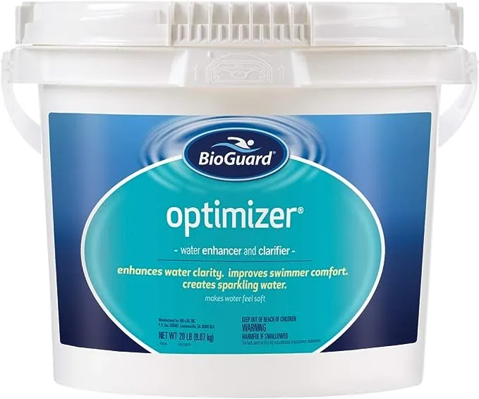 BioGuard Optimizer Water Enhancer and Clarifier Improves Swimmer Comfort 20 lb