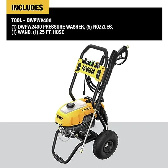 DeWalt DWPW2400 Electric Cold-Water Pressure Washer