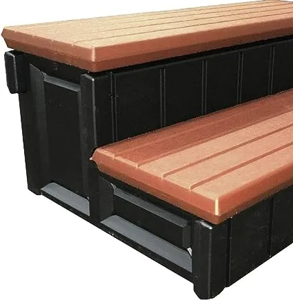 Confer 36" Deluxe Spa Step, Redwood