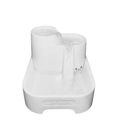 Cat Mate Pet Fountain 70 Fluid Oz. Drinking Dishwasher Safe Corded Electric