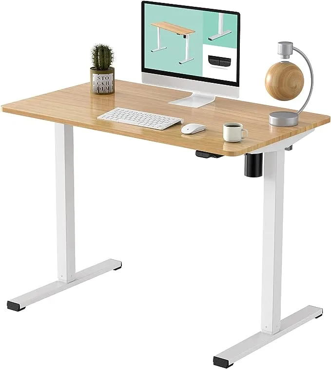 FLEXISPOT EN1 Standing Desk Whole-Piece Desktop Memory Controller Electric Height Adjustable Stand Up Desk