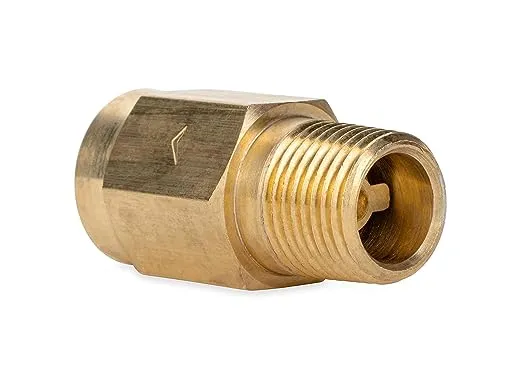 RV - Plumbing - Back Flow Preventer / Brass Check Valve - One Way Water Flow