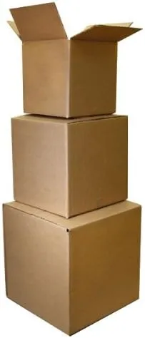 100 8x6x4 Corrugated Shipping Boxes - 100 Boxes