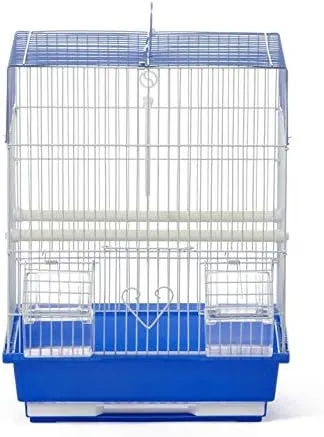 Flat Top Economy Parakeet and Small Bird Cage  New In Box