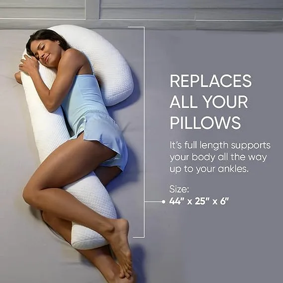 Contour Swan Body Pillow