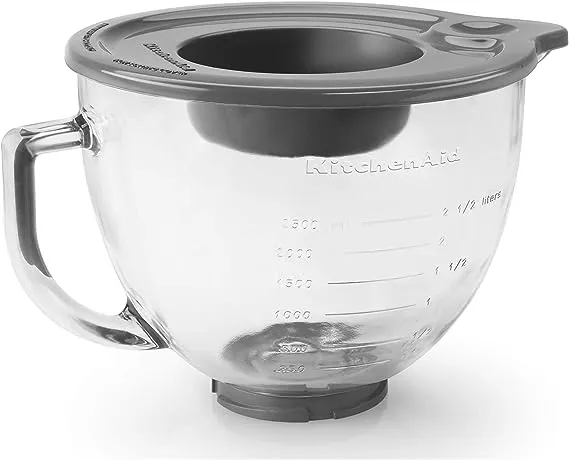 KitchenAid 5 Qt. Tilt-Head Glass Bowl with Lid