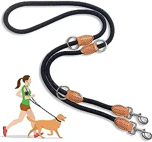 A AufiLux Multi-function Hands Free Dog Rope Leash