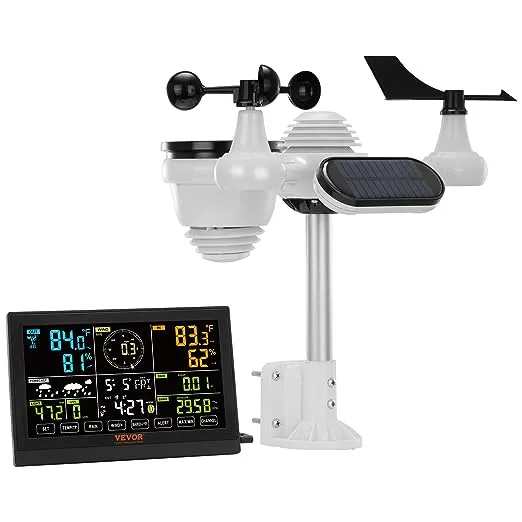 VEVOR 7-in-1 Wireless Weather Station